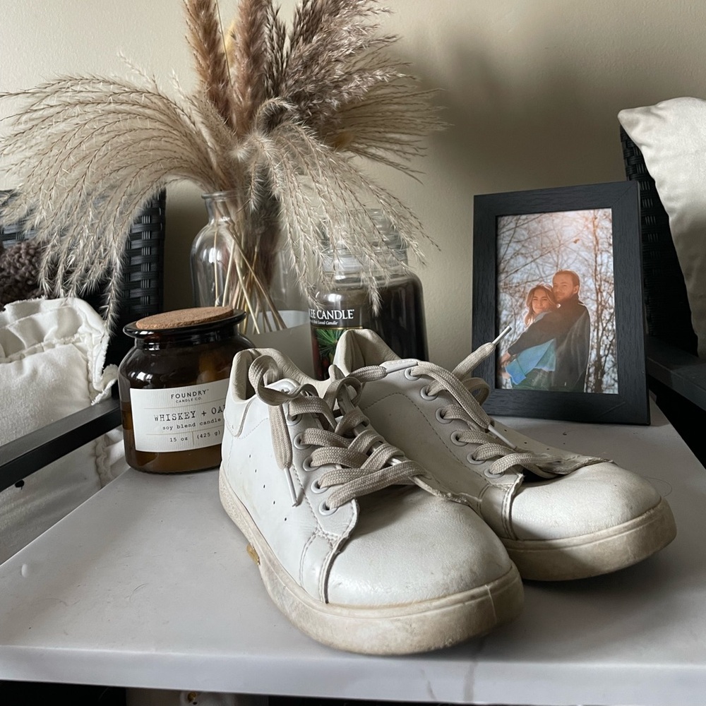 SHEIN white sneakers